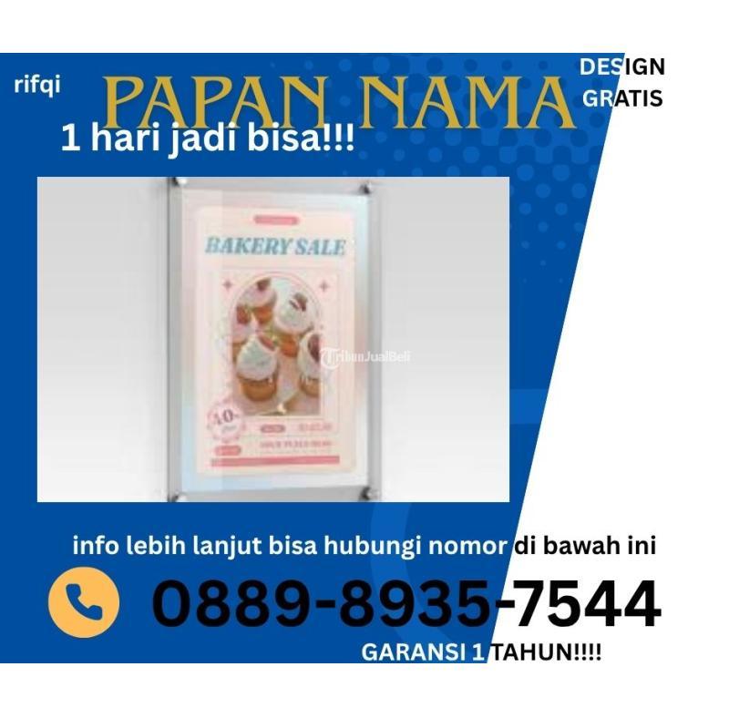 Bengkel Papan Nama - Sidoarjo