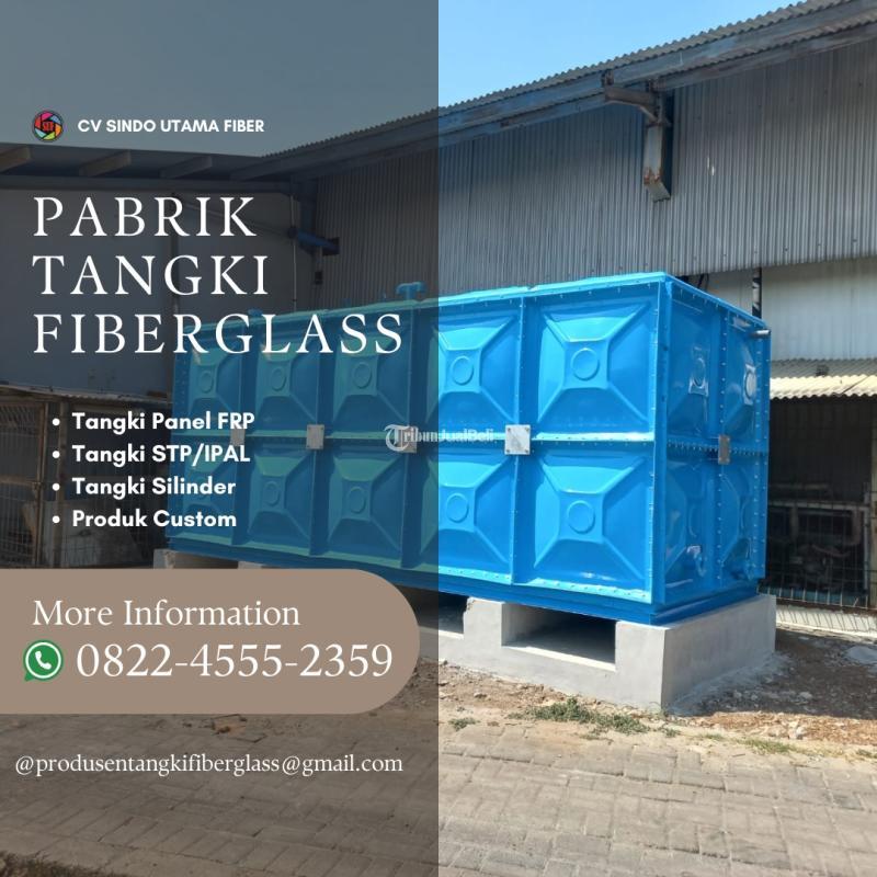 Tangki Fiberglass Air Tetap Bersih Dalam Tangki Non-Reaktif Maksimal - Yogyakarta