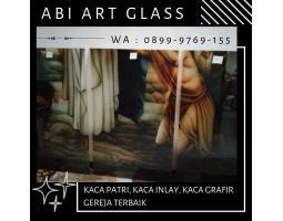 Kaca Patri Grafir Inlay Gereja - Waropen 