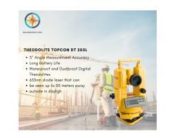 Dijual Theodolite Digital Topcon Dt205l, Kondisi Bekas - Bekasi
