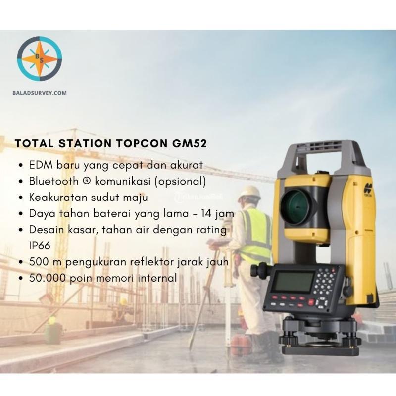 Total Station Topcon GM52 Reflectorless - Jambi