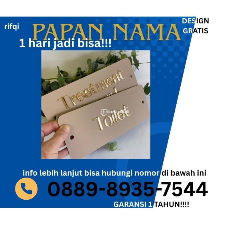 Bengkel Papan Nama - Sidoarjo