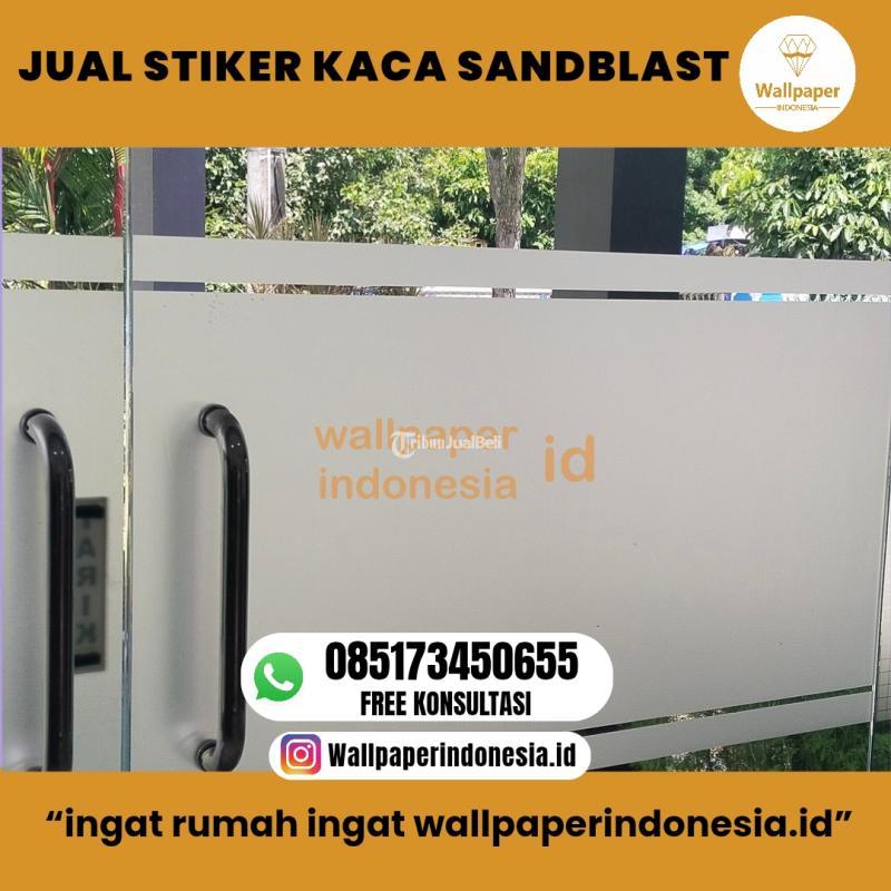 Penyedia Stiker Kaca Sandblast  Malang Kota