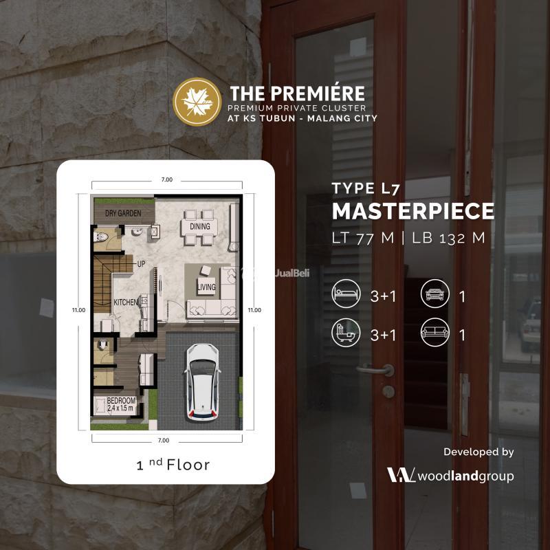 Dijual Rumah Full Furnished 4KT 4KM SHM di Daerah Sukun - Kota Malang