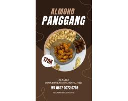 Kacang Almond Panggang untuk Oleh-oleh - Bantul