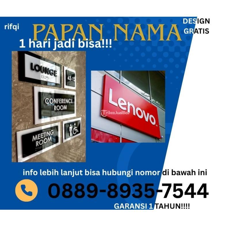 Bengkel Papan Nama - Sidoarjo