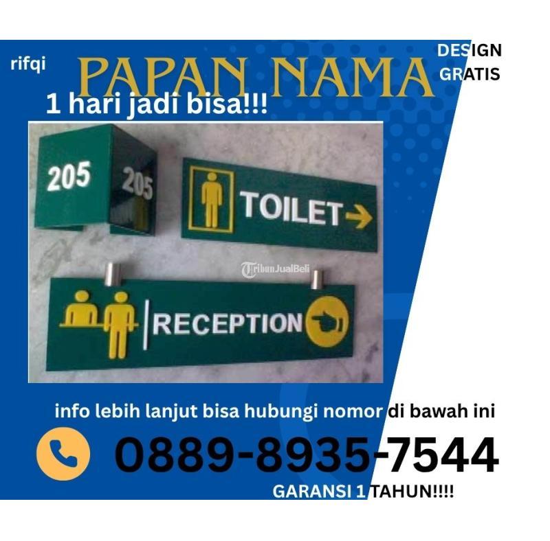 Bengkel Papan Nama - Sidoarjo