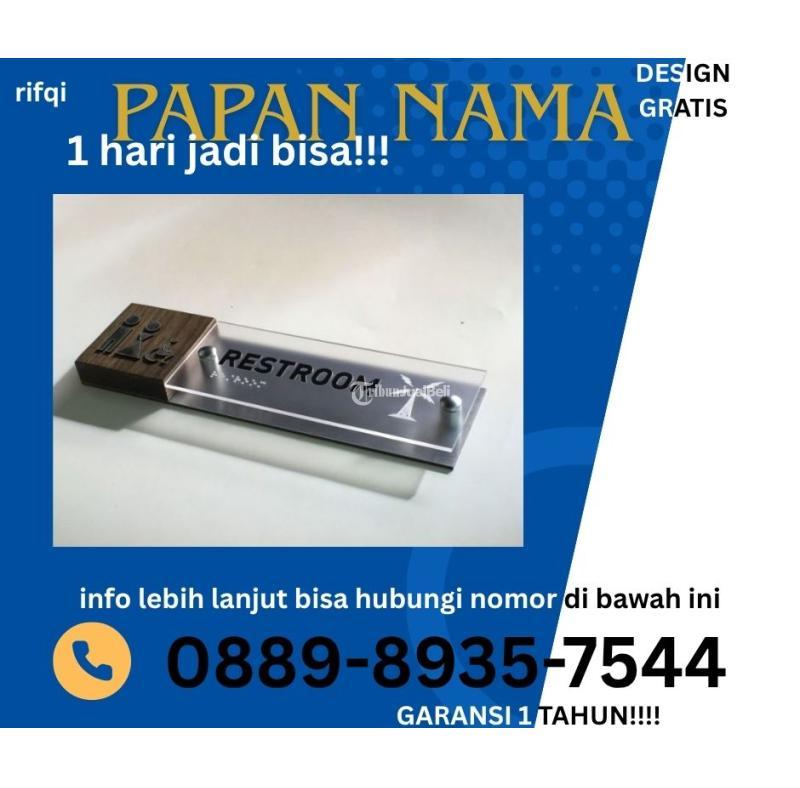 Bengkel Papan Nama - Sidoarjo