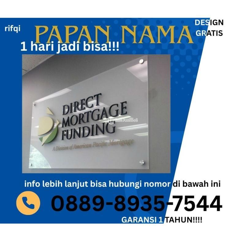 Bengkel Papan Nama - Sidoarjo