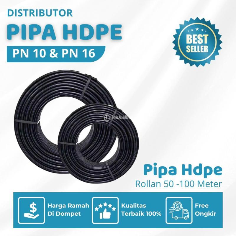 Distributor Pipa Hdpe Rucika 2-1 Inch, 1 Roll 100m PN 16  -  Jakarta Timur