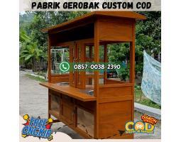 Jasa Buat Gerobak Gorengan Pringkuku Pacitan Free Ongkir COD - Pacitan