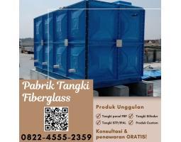 Tangki Air Fiberglass Penyelamat Saat Banjir dan Kekeringan - Aceh Jaya