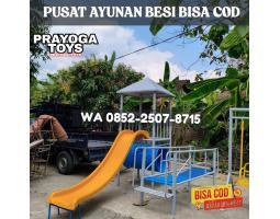 Paket Playground Indoor Harga Murah Dan Ayunan Besi Modern - Lampung Timur