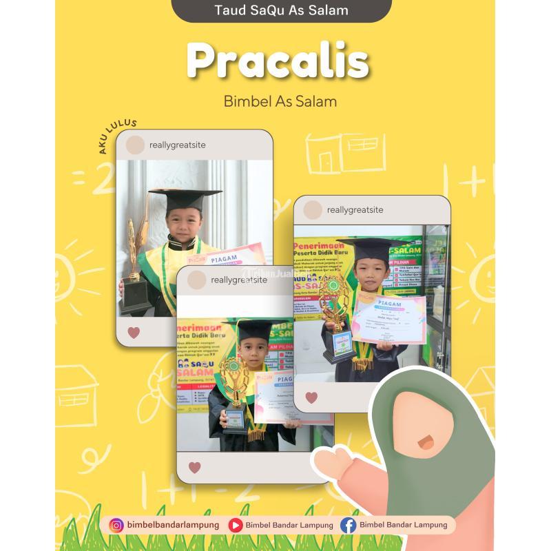 Pracalis Bimbel As-Salam - Bandar Lampung
