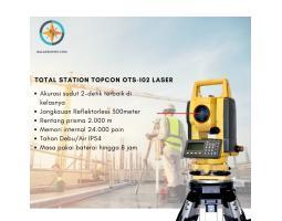 Total Station Topcon Ots-102 Laser Reflectorless - Yogyakarta 