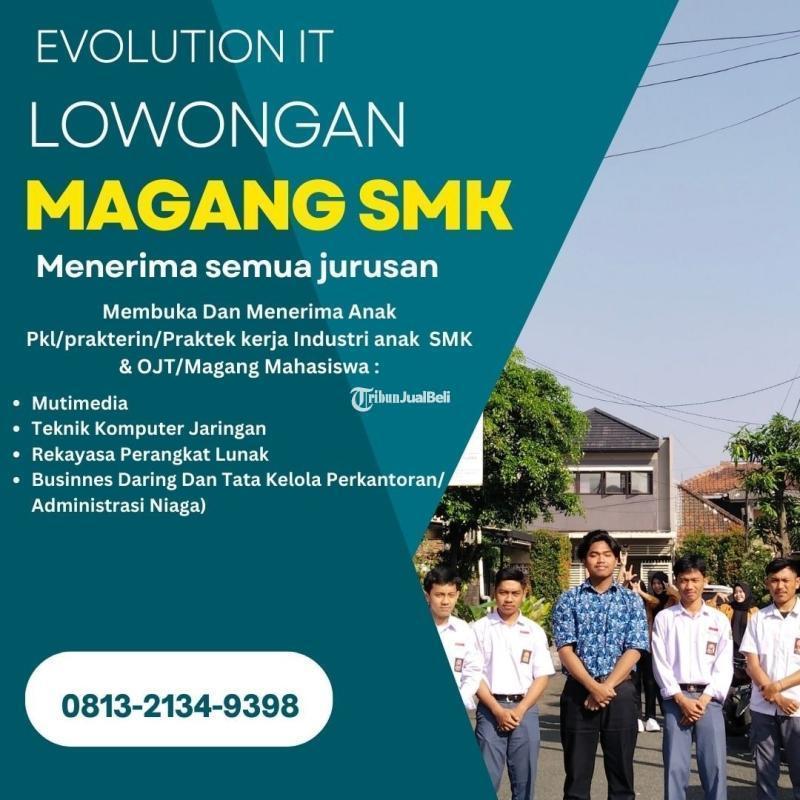 Tempat PKL Segala Jurusan, Menerima Siswa dari Berbagai Daerah, Evolution IT - Yogyakarta