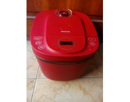 Dijual Rice Cooker Digital Philips HD 4172 Merah, Kondisi Baru - Jakarta Selatan