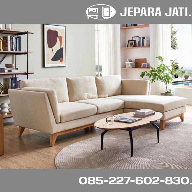 Sofa Sudut Minimalis Mewah - Jakarta Barat