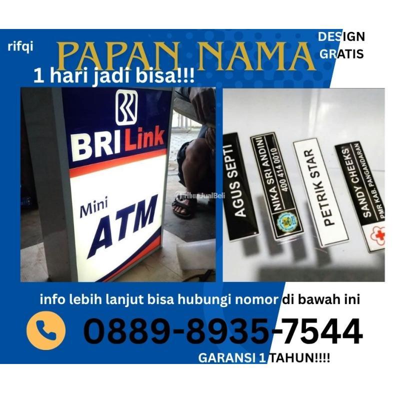 Bengkel Papan Nama - Sidoarjo