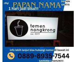 Bengkel Papan Nama - Sidoarjo