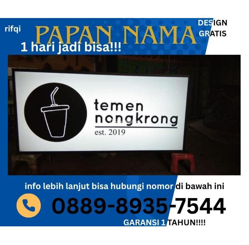 Bengkel Papan Nama - Sidoarjo