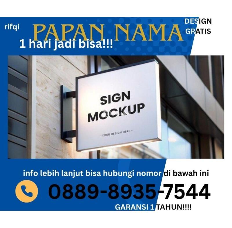 Bengkel Papan Nama - Sidoarjo