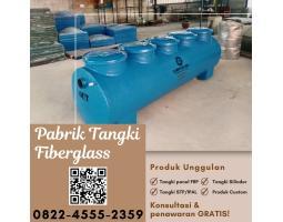 Tangki Air Fiberglass Kekinian Hemat Ruang, Tahan Segala Cuaca - Lhokseumawe