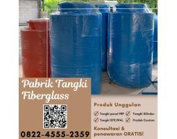 Tangki Air Fiberglass Coba Sekali Pakai Fiberglass Awet Sampai Lupa Ganti - Pidie
