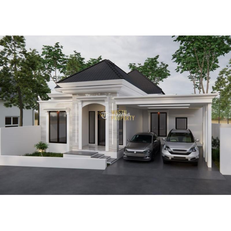Dijual Villa Klasik Design Minimalis, Tanah Luas Fully Furnish - Sleman