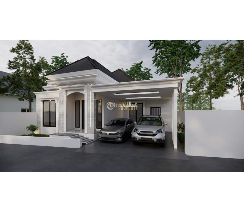 Dijual Villa Klasik Design Minimalis, Tanah Luas Fully Furnish - Sleman