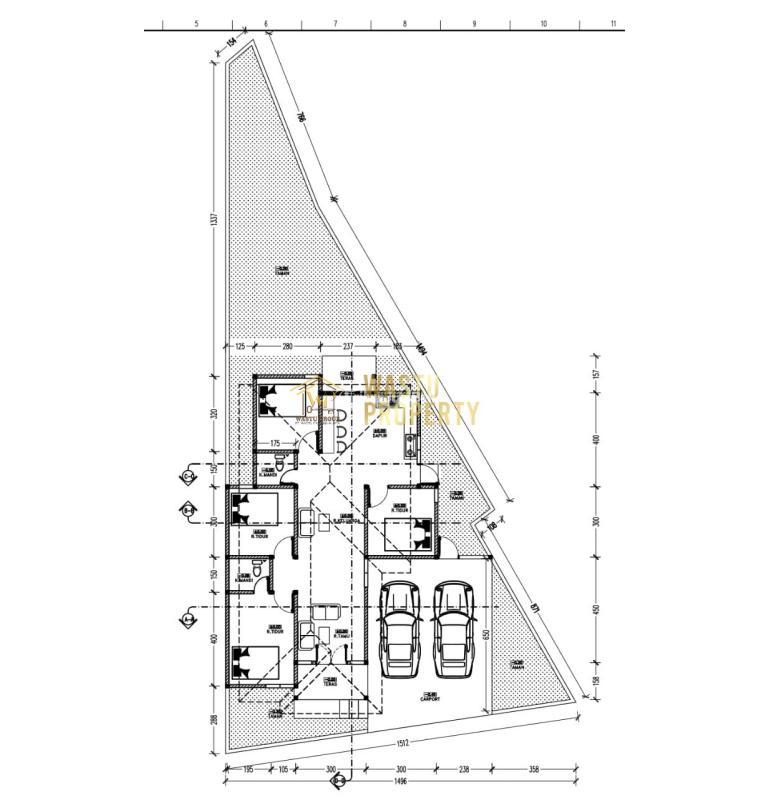 Dijual Villa Klasik Design Minimalis, Tanah Luas Fully Furnish - Sleman