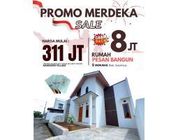 Dijual Rumah Tipe 36 2KT 1KM Legalitas SHM - Sukoharjo 