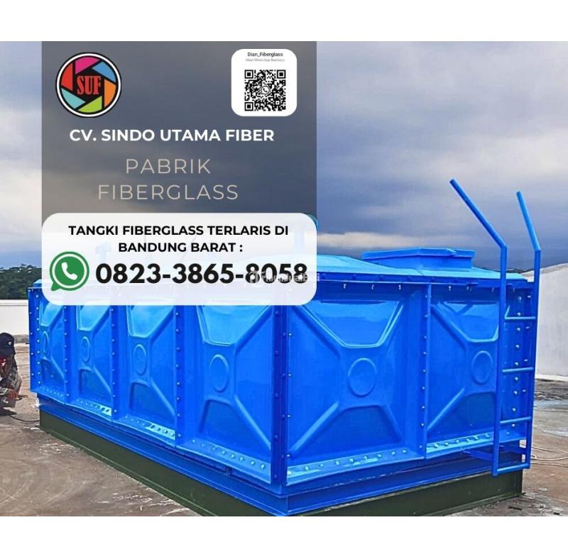 Roof Tank Fiberglass Tandon Air Anti Bocor  Anti Karat - Bandung Barat 