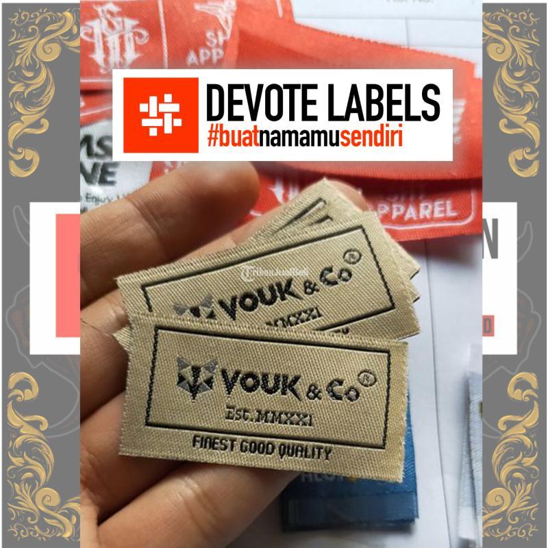 Percetakkan Label Woven Damask PT. Devote Labelindo - Padangsidempuan