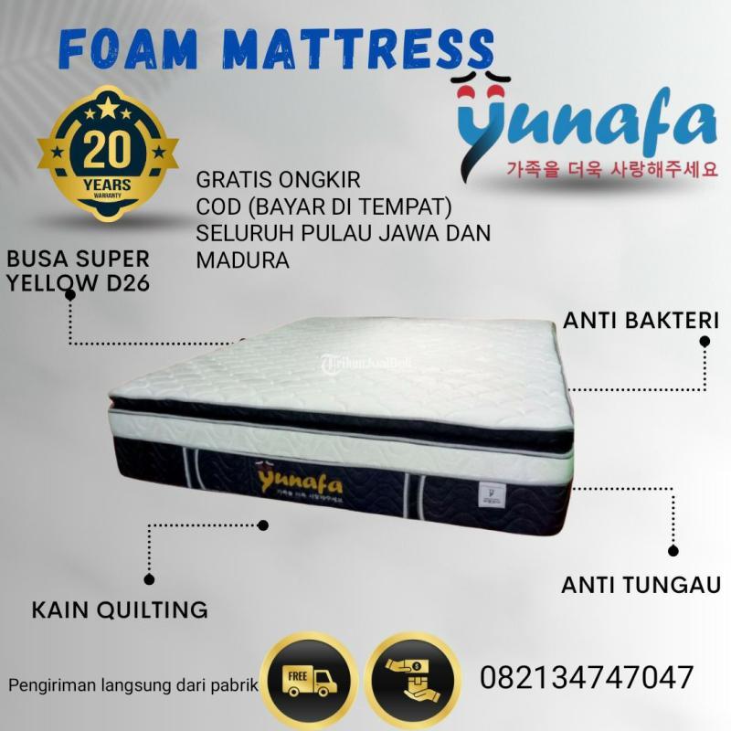 Kasur Busa Ambarawa COD Gratis Ongkir Anti Kempes Garansi 20 Tahun - Semarang
