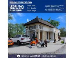 Dijual Rumah Homestay Pakem Asri di Sleman Lokasi Favorit Dekat UII, Wisata Kaliurang - Sleman