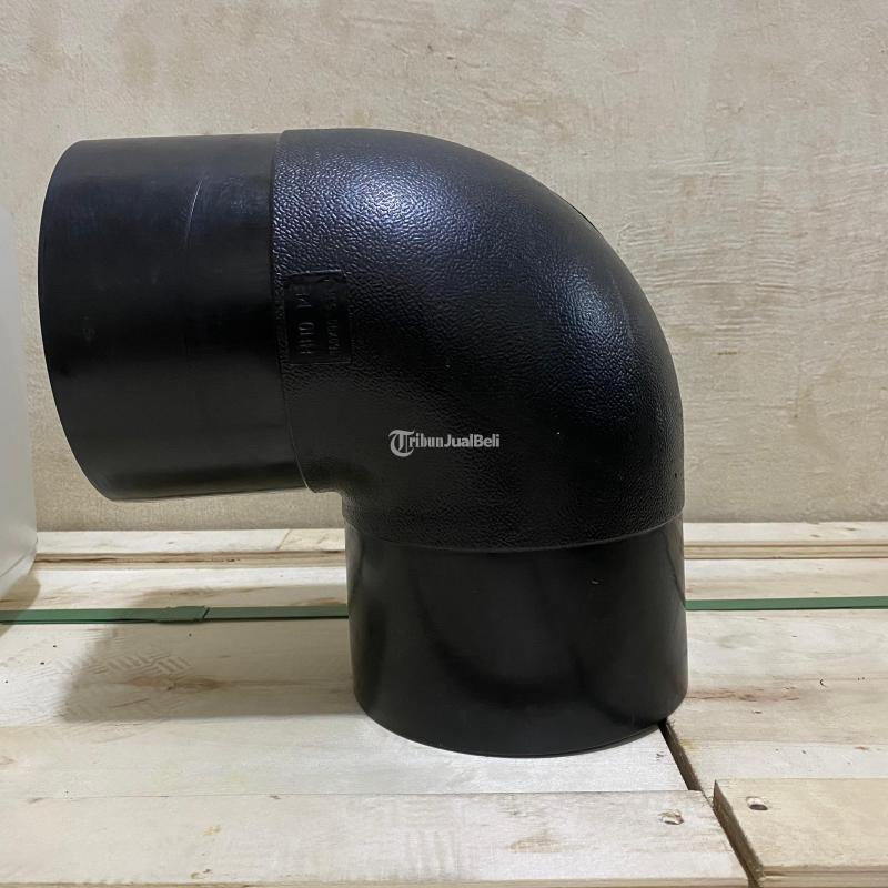 Distributor Fitting Hdpe Ukuran 110mm 90DEG Elbow - Jakarta Timur