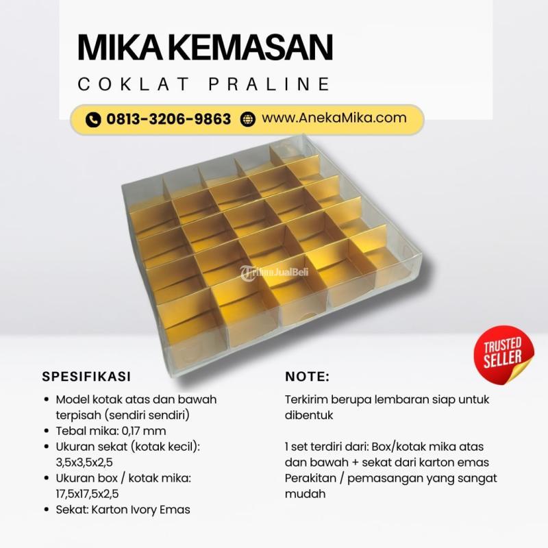 Grosir Kemasan Mika Coklat - Surabaya