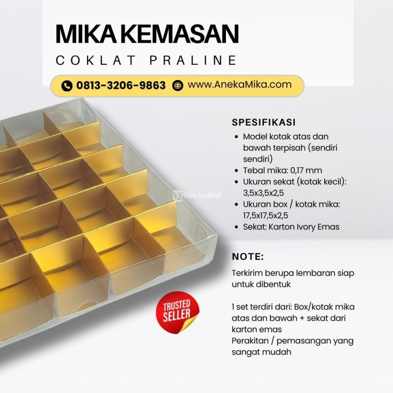 Grosir Kemasan Mika Coklat - Surabaya