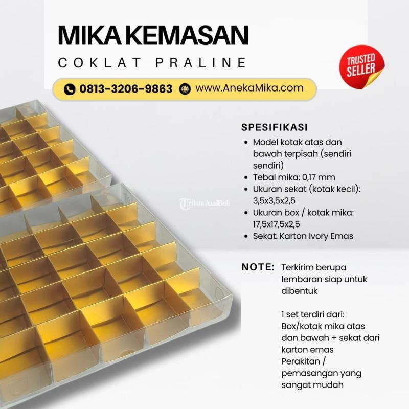 Grosir Kemasan Mika Coklat - Surabaya