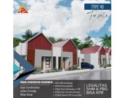 Promo Rumah Tipe 40 Baru Mini Cluster Karangmojo Dekat Wonosari Kota,Uny, Rsi Gunung Kidul SHM - Gunung Kidul 