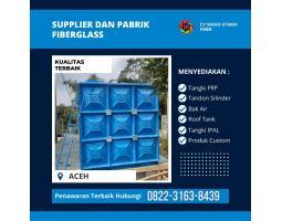 Promo Bak Fiber Custom, Fiberglass Tank Dari Serat Pilihan Berkualitas - Langsa
