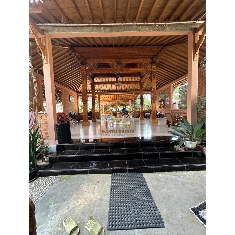 Dijual Rumah Joglo Tanah Luas Di Pakem Sleman, Akses Mudah Tepi Jalan - Sleman
