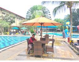 Set Meja Payung Taman Rotan Sintetis Jabodetabek - Tangerang Selatan