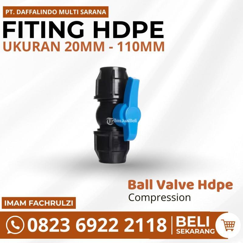 Produk Best Seller Harga Terjangkau Fitting Hdpe UK 50mm Compression Manual - Jakarta Timur