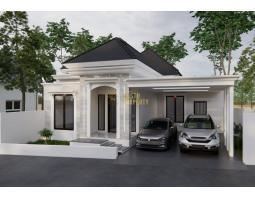  Dijual Villa Mewah Klasik di Tepi Jalan Besar Tipe 110 - Sleman 