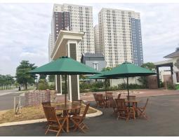 Grade B Set Meja Payung Taman Kayu Jati - Jakarta Selatan