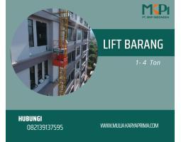 Sewa Lift Barang Proyek Semarang Kapasitas 1-4 Ton - Semarang 