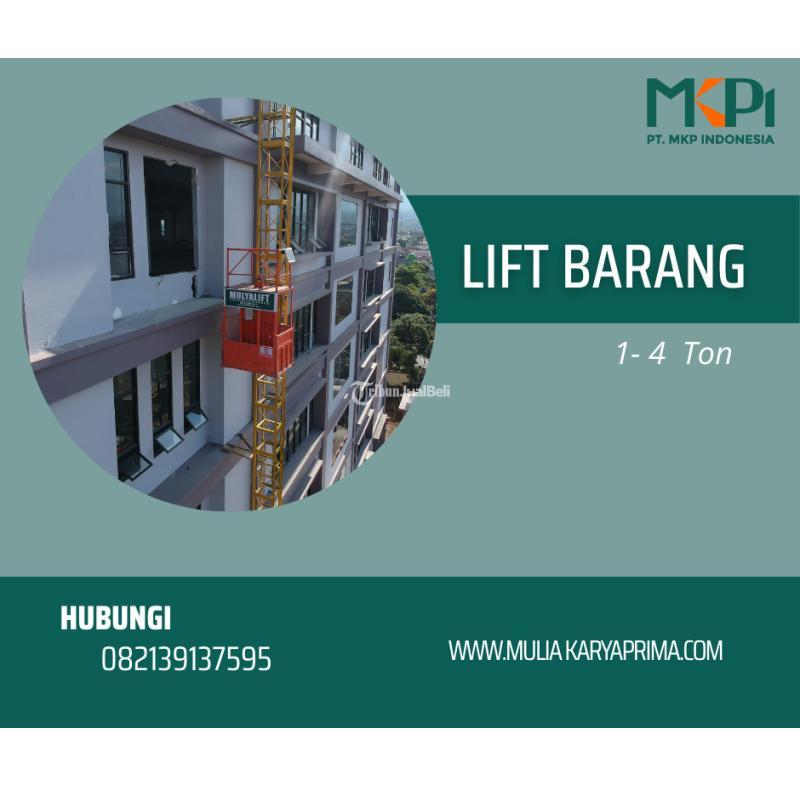 Sewa Lift Barang Proyek Semarang Kapasitas 1-4 Ton - Semarang 