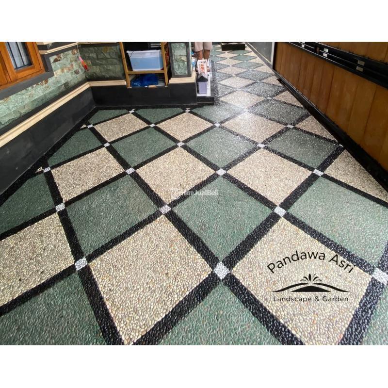 Pasang Batu Sikat Lantai - Ponorogo